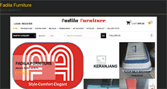 Desktop Screenshot of fadilafurniture.com